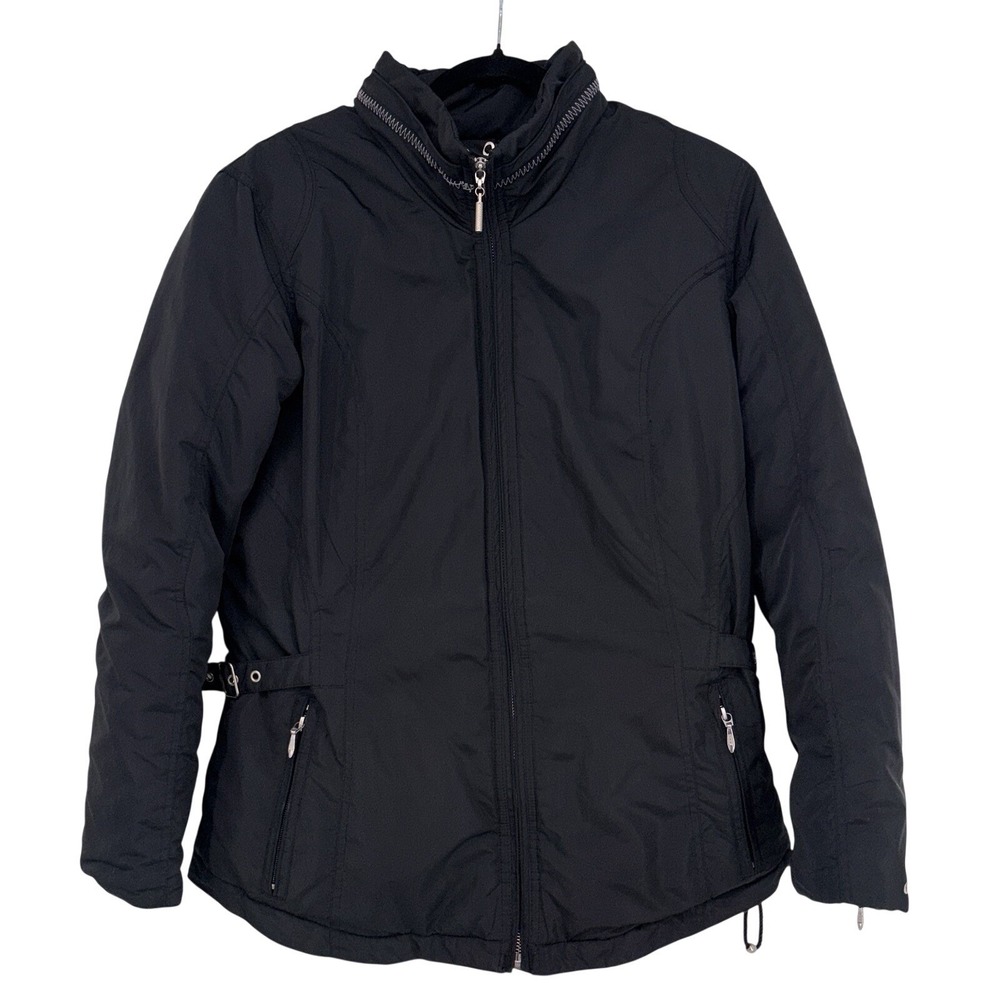 Obermeyer Women's Jacket Size 10 Black Ski Snowboard Winter‎ Outdoors NO HOOD